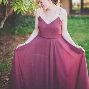 BHLDN Cinnamon Rose Inesse Dress